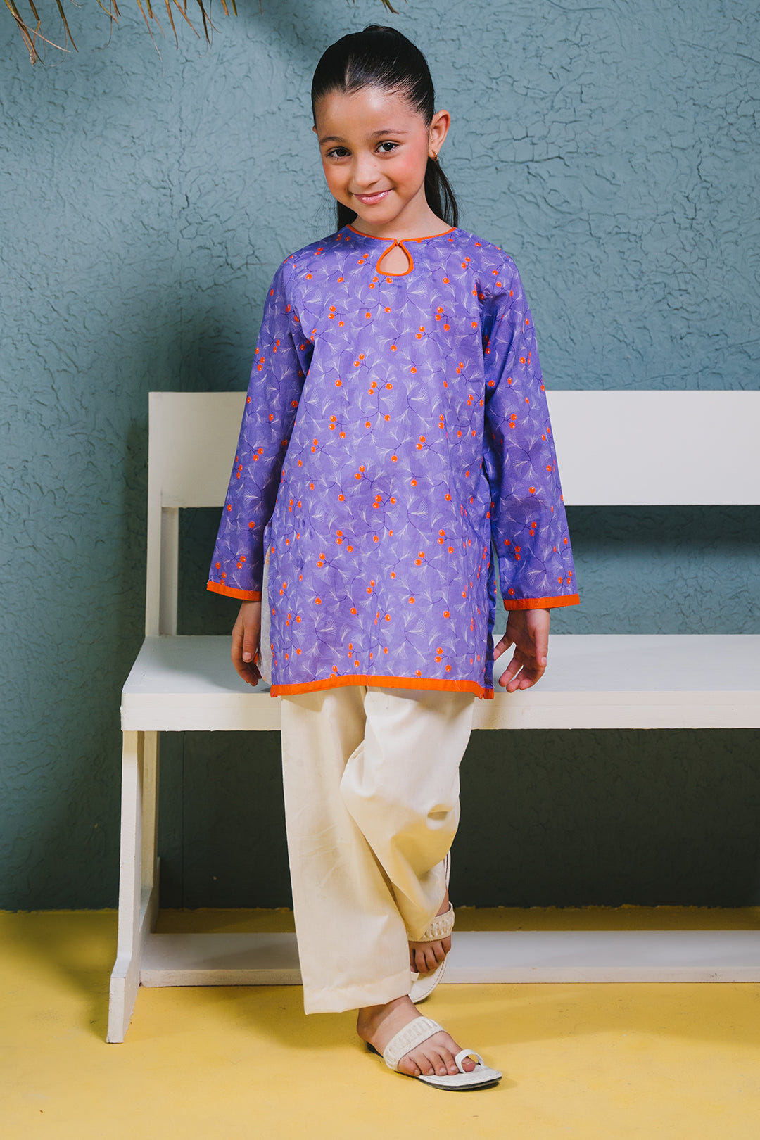 Zellbury Girls | 1 Piece Cambric | Kurta - 1652 -  Zellbury Girls Essential Pret - Original Designer Dress - House of Maryam