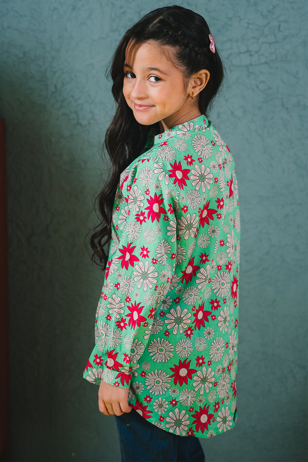 Zellbury Girls | 1 Piece Cambric | Kurta - 1653 -  Zellbury Girls Essential Pret - Original Designer Dress - House of Maryam