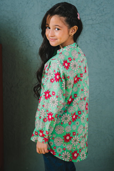 Zellbury Girls | 1 Piece Cambric | Kurta - 1653 -  Zellbury Girls Essential Pret - Original Designer Dress - House of Maryam