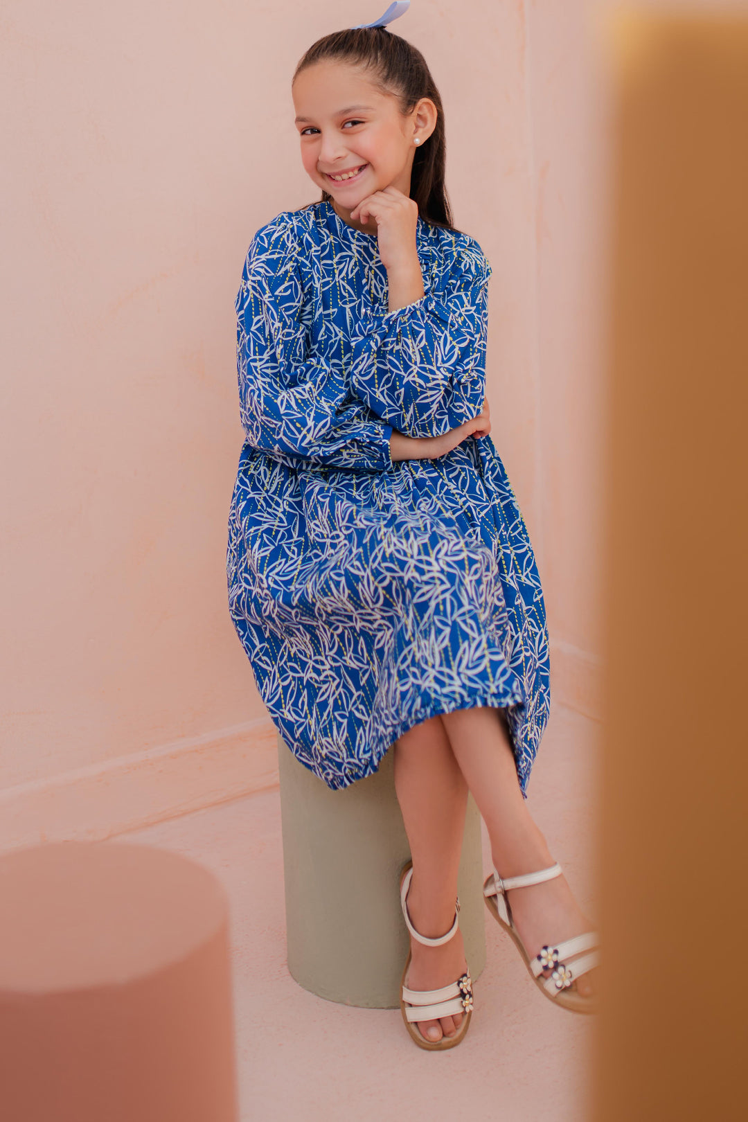 Zellbury Girls | 1 Piece Cambric | Kurta - 1655 -  Zellbury Girls Essential Pret - Original Designer Dress - House of Maryam