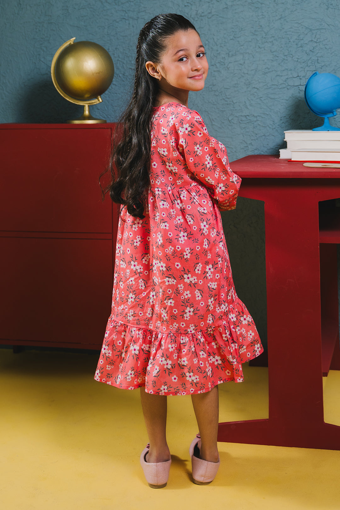 Zellbury Girls | 1 Piece Cambric | Kurta - 1656 -  Zellbury Girls Essential Pret - Original Designer Dress - House of Maryam
