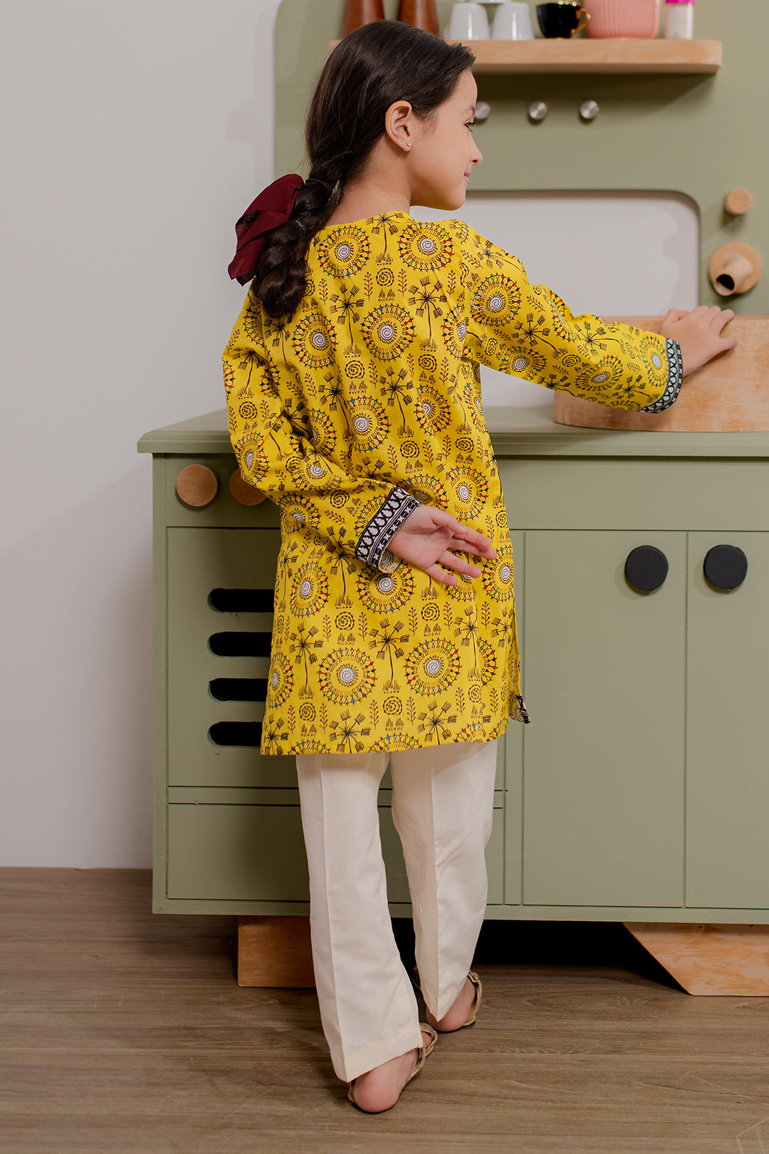 Zellbury Girls | 1 Piece Cambric | Kurta - 1685 -  Zellbury Girls Essential Pret - Original Designer Dress - House of Maryam
