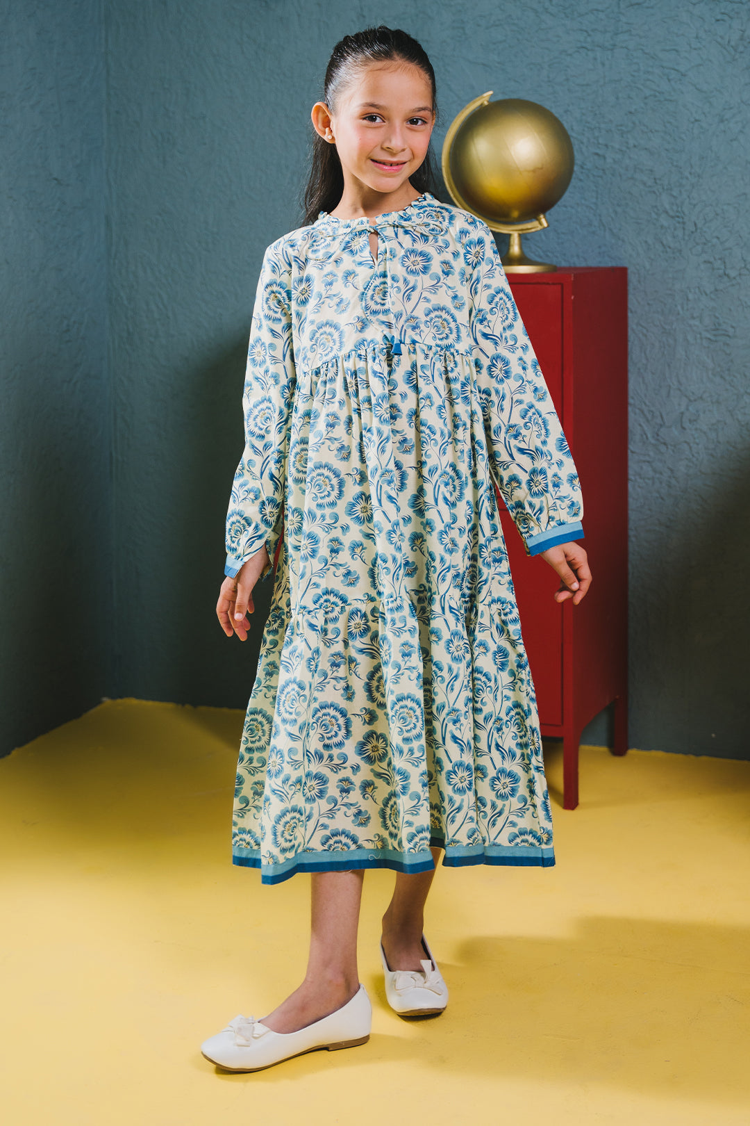 Zellbury Girls | 1 Piece Cambric | Kurta - 1687 -  Zellbury Girls Essential Pret - Original Designer Dress - House of Maryam