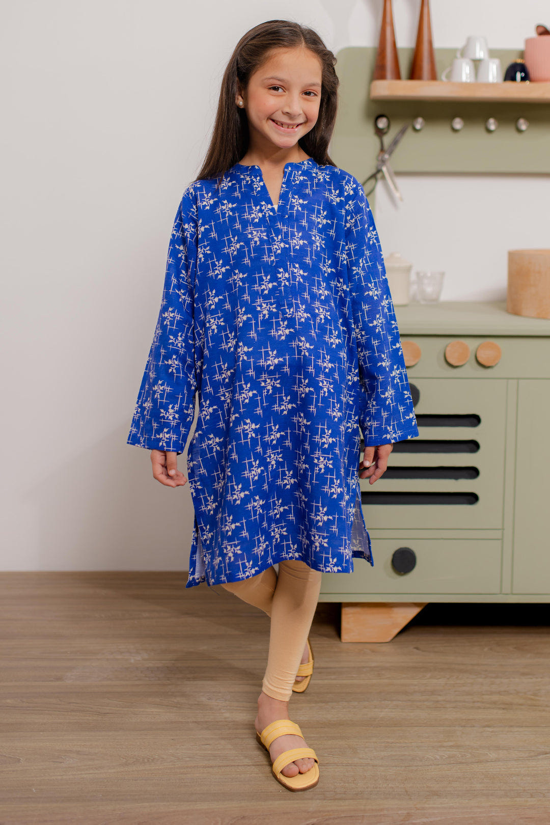 Zellbury Girls | 1 Piece Khaddar | Kurta - 1692 -  Zellbury Girls Essential Pret - Original Designer Dress - House of Maryam
