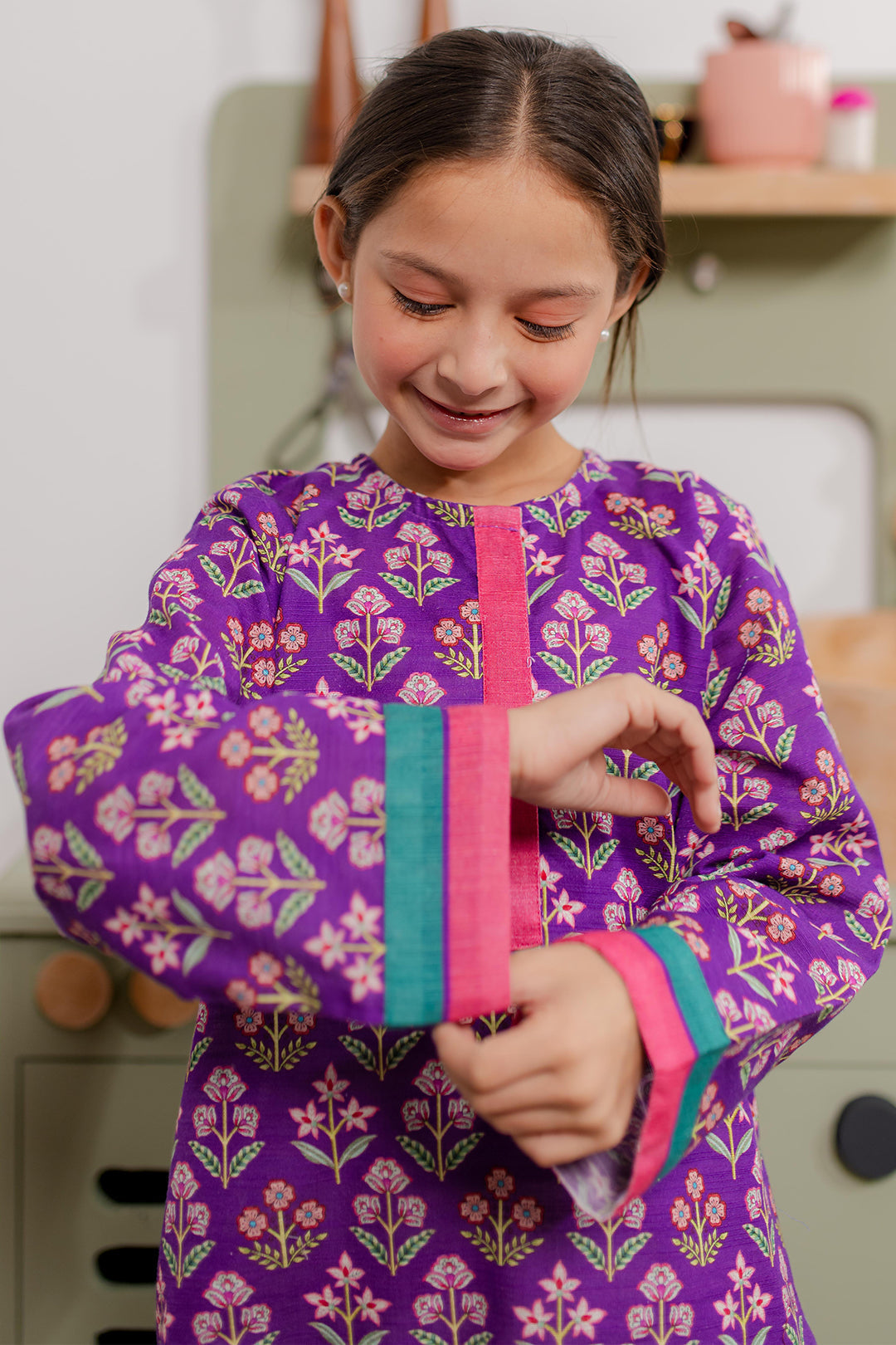 Zellbury Girls | 1 Piece Khaddar | Kurta - 1699 -  Zellbury Girls Essential Pret - Original Designer Dress - House of Maryam