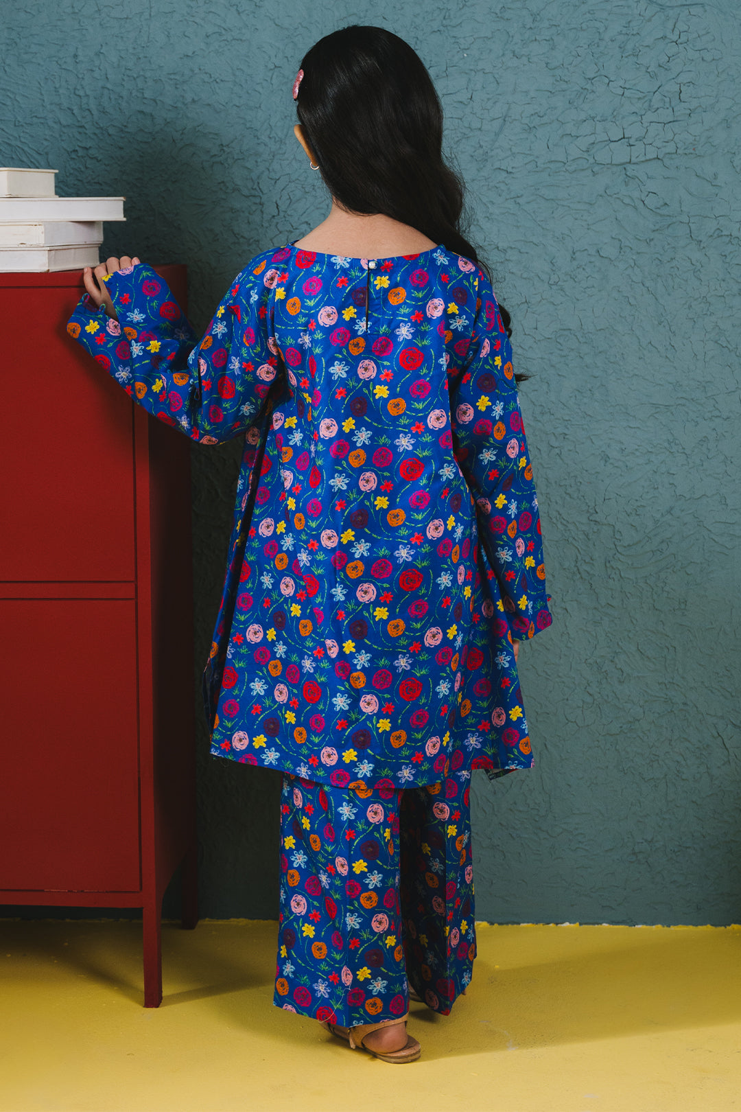 Zellbury Girls | 2 Piece Cambric | Kurta Trouser - 2660 -  Zellbury Girls Essential Pret - Original Designer Dress - House of Maryam