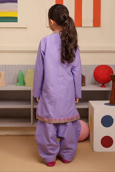Zellbury Girls | 2 Piece Lawn | Embroidered Kurta Trouser - 2662 -  Zellbury Girls Essential Pret - Original Designer Dress - House of Maryam