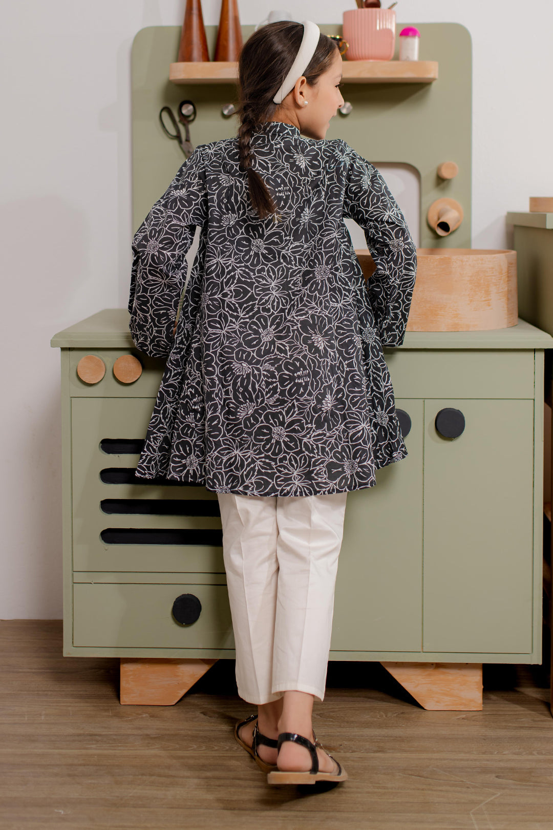 Zellbury Girls | 1 Piece Cambric | Kurta - 2666 -  Zellbury Girls Essential Pret - Original Designer Dress - House of Maryam