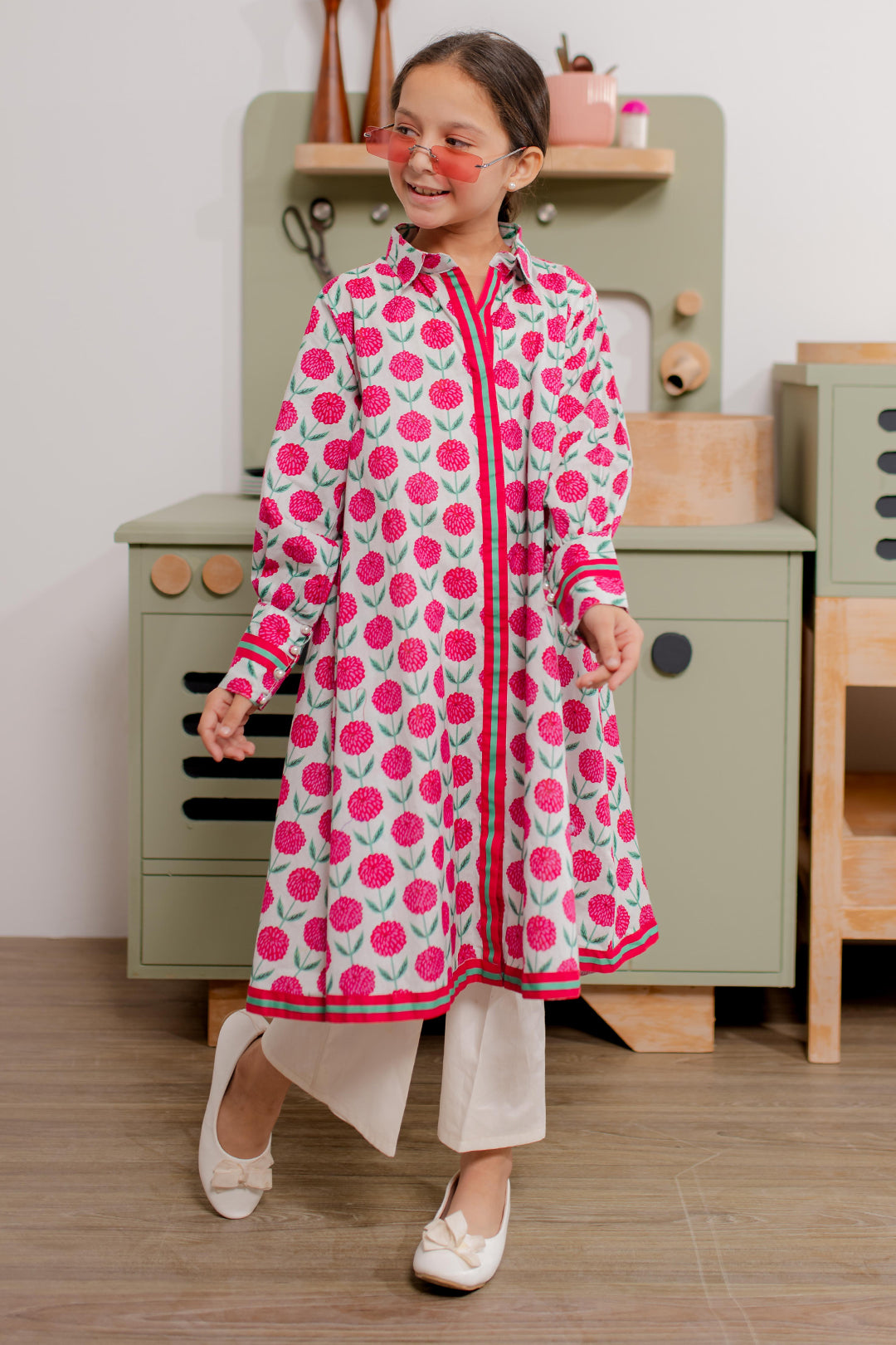 Zellbury Girls | 1 Piece Cambric | Kurta - 2667 -  Zellbury Girls Essential Pret - Original Designer Dress - House of Maryam