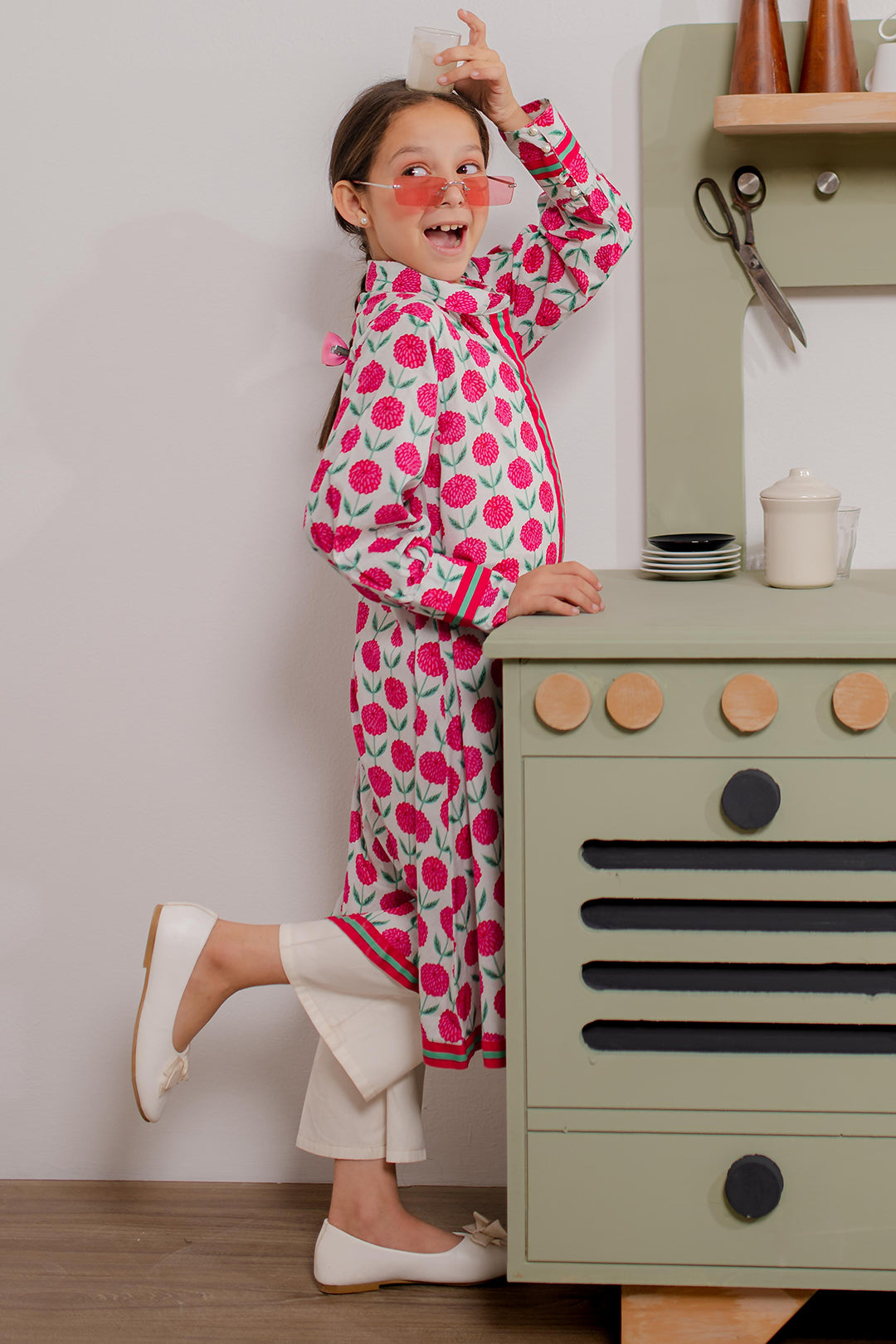 Zellbury Girls | 1 Piece Cambric | Kurta - 2667 -  Zellbury Girls Essential Pret - Original Designer Dress - House of Maryam