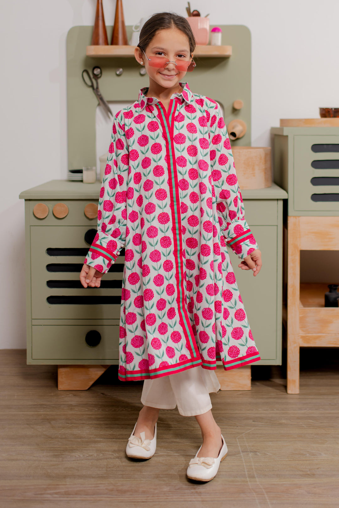 Zellbury Girls | 1 Piece Cambric | Kurta - 2667 -  Zellbury Girls Essential Pret - Original Designer Dress - House of Maryam