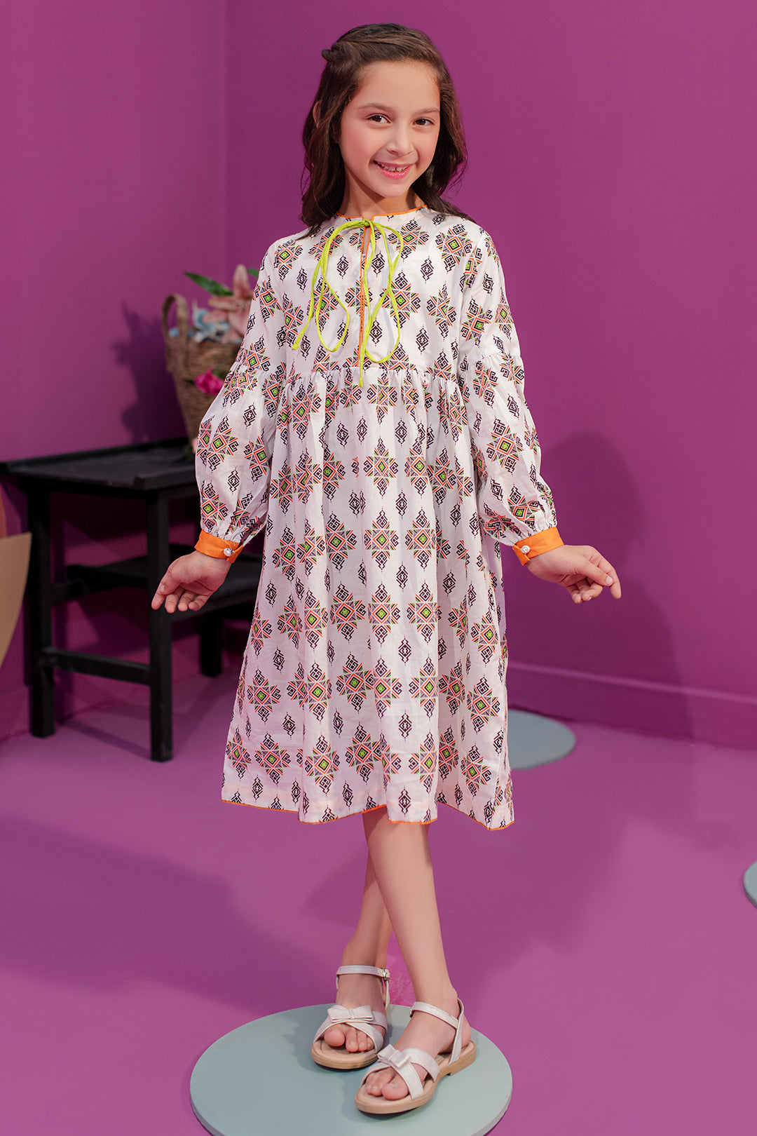 Zellbury Girls | 1 Piece Cambric | Kurta - 2676 -  Zellbury Girls Essential Pret - Original Designer Dress - House of Maryam