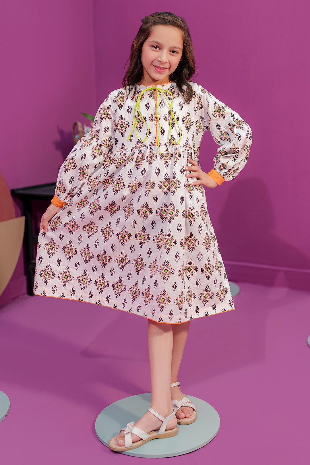 Zellbury Girls | 1 Piece Cambric | Kurta - 2676 -  Zellbury Girls Essential Pret - Original Designer Dress - House of Maryam