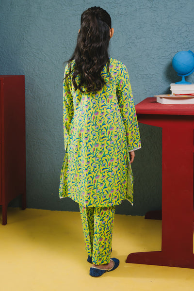 Zellbury Girls | 2 Piece Cambric | Kurta Trouser - 2679 -  Zellbury Girls Essential Pret - Original Designer Dress - House of Maryam