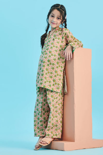 Zellbury Girls | 2 Piece Viscose | Kurta Trouser - 2702 -  Zellbury Girls Essential Pret - Original Designer Dress - House of Maryam