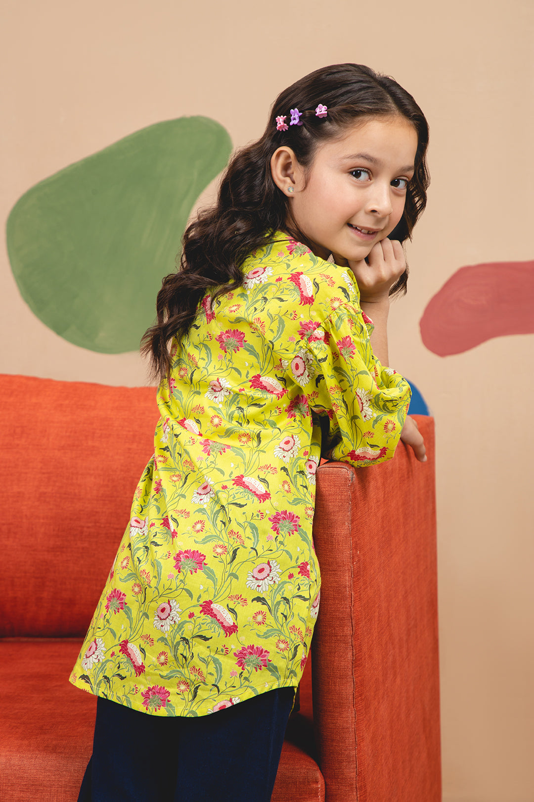 Zellbury Girls | 1 Piece Lawn | Kurta - 1306 -  Zellbury Girls Essential Pret - Original Designer Dress - House of Maryam