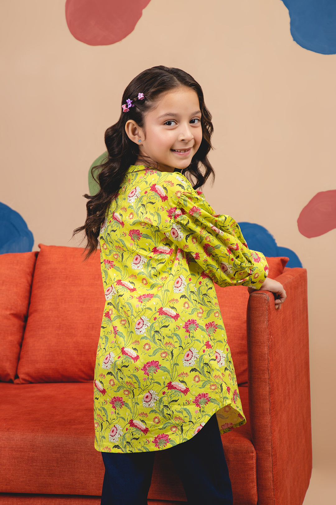 Zellbury Girls | 1 Piece Lawn | Kurta - 1306 -  Zellbury Girls Essential Pret - Original Designer Dress - House of Maryam