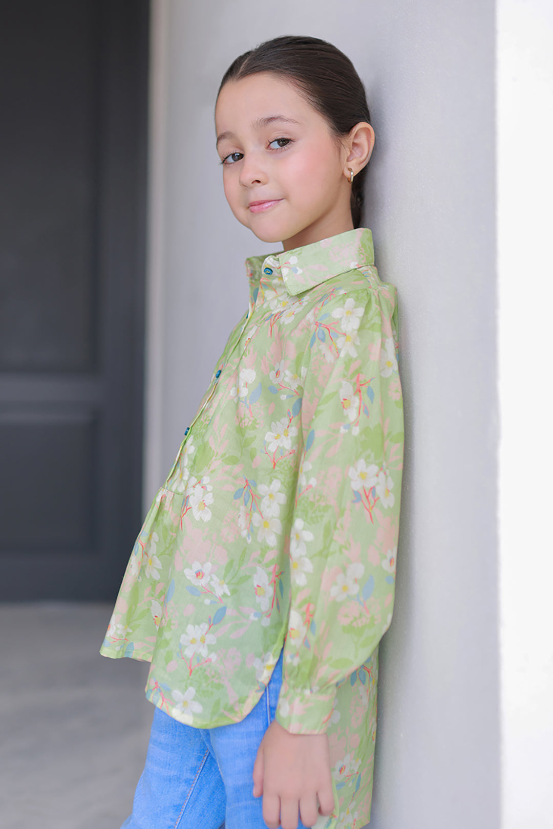 Zellbury Girls | 1 Piece Lawn | Kurta - 1310 -  Zellbury Girls Essential Pret - Original Designer Dress - House of Maryam