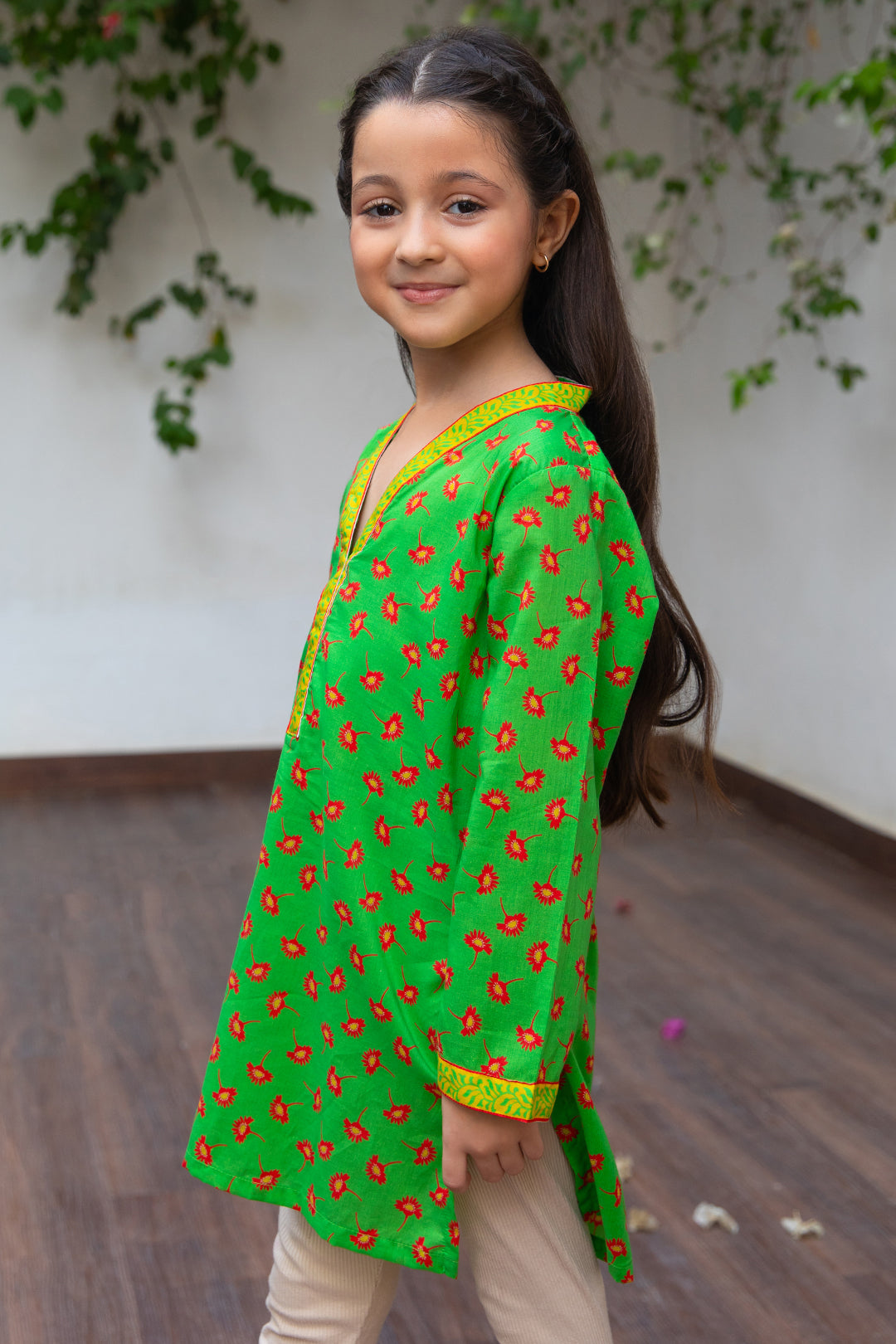Zellbury Girls | 1 Piece Lawn | Kurta - 1336 -  Zellbury Girls Essential Pret - Original Designer Dress - House of Maryam