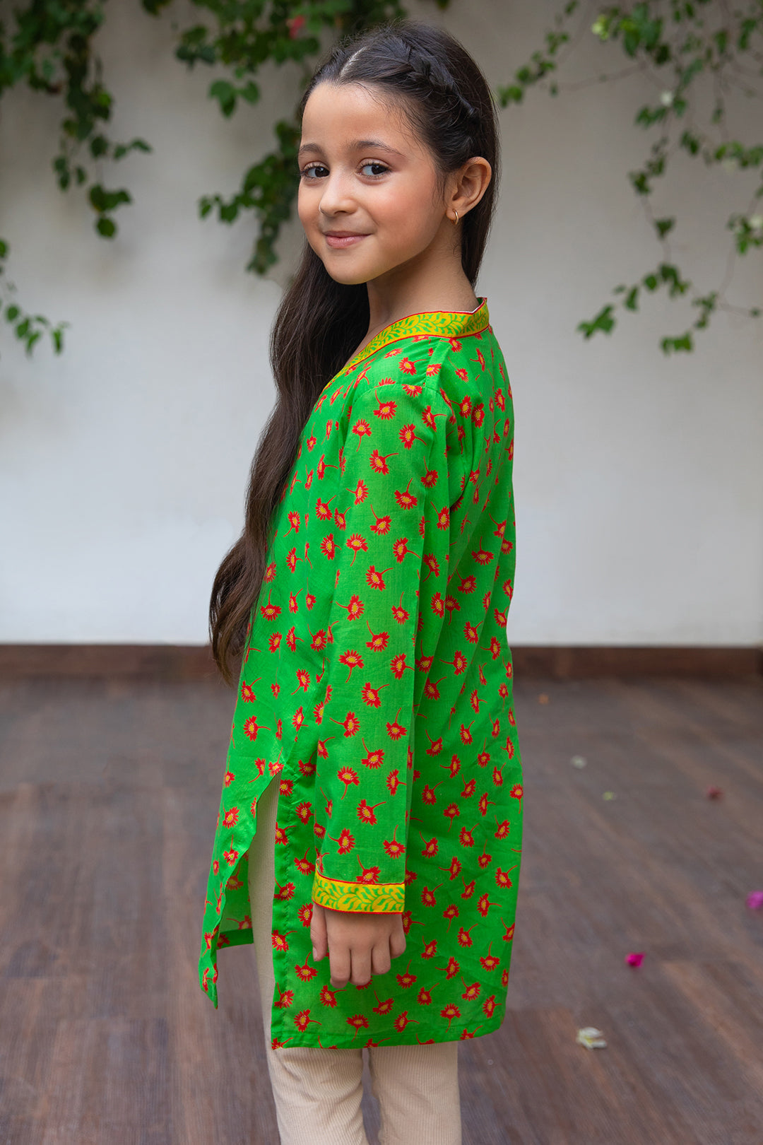 Zellbury Girls | 1 Piece Lawn | Kurta - 1336 -  Zellbury Girls Essential Pret - Original Designer Dress - House of Maryam