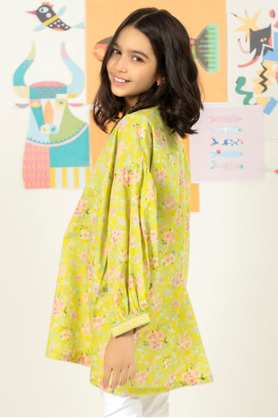 Zellbury Girls | 1 Piece Lawn | Kurta - 1344 -  Zellbury Girls Essential Pret - Original Designer Dress - House of Maryam