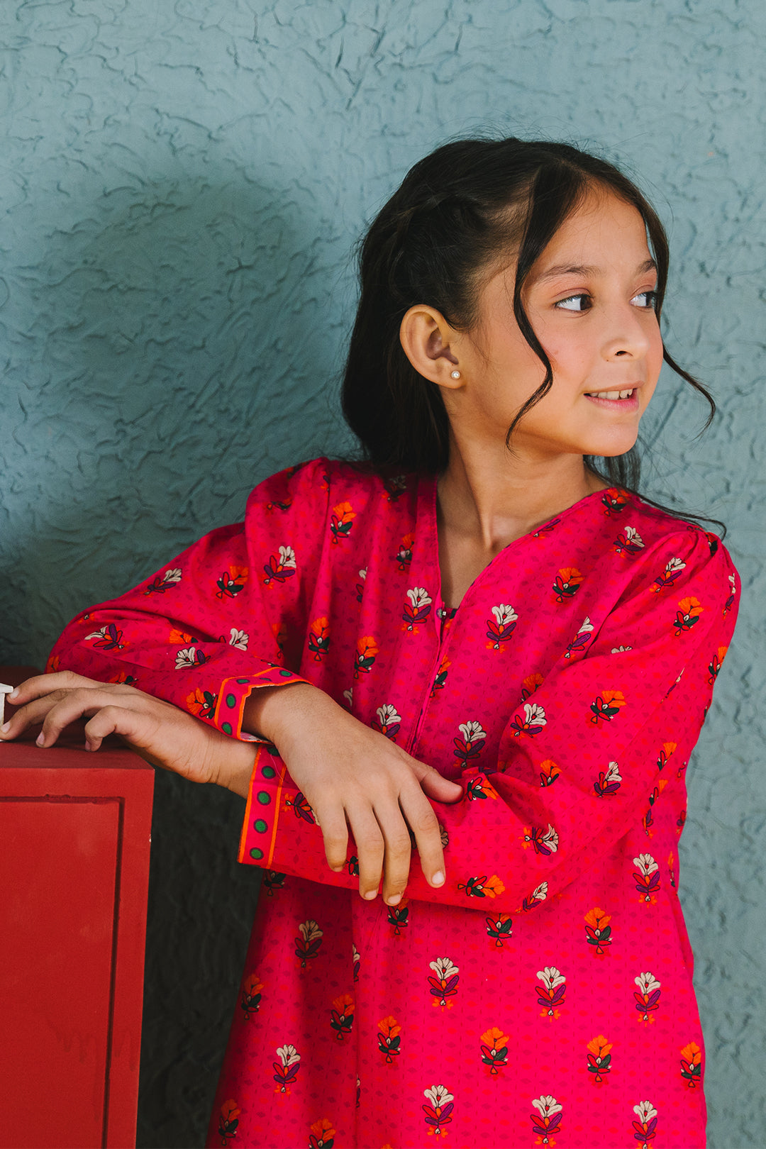 Zellbury Girls | 1 Piece Lawn | Kurta - 1389 -  Zellbury Girls Essential Pret - Original Designer Dress - House of Maryam