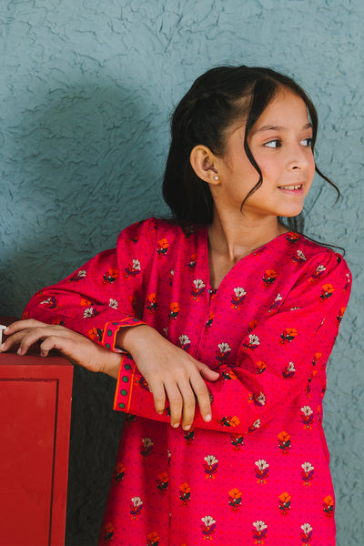 Zellbury Girls | 1 Piece Lawn | Kurta - 1389 -  Zellbury Girls Essential Pret - Original Designer Dress - House of Maryam