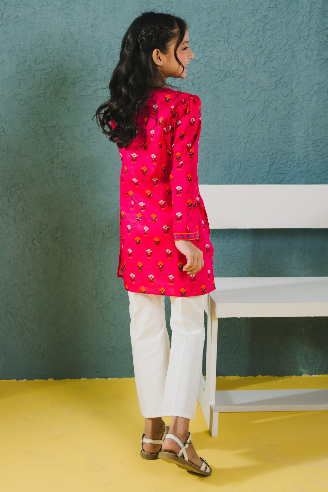Zellbury Girls | 1 Piece Lawn | Kurta - 1389 -  Zellbury Girls Essential Pret - Original Designer Dress - House of Maryam