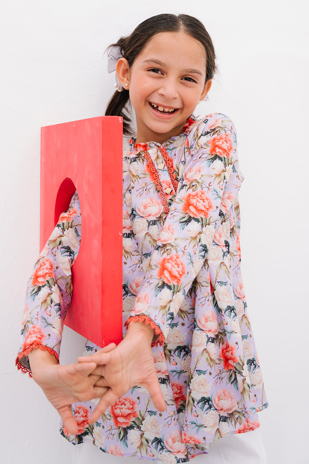 Zellbury Girls | 1 Piece Lawn | Kurta - 1390 -  Zellbury Girls Essential Pret - Original Designer Dress - House of Maryam