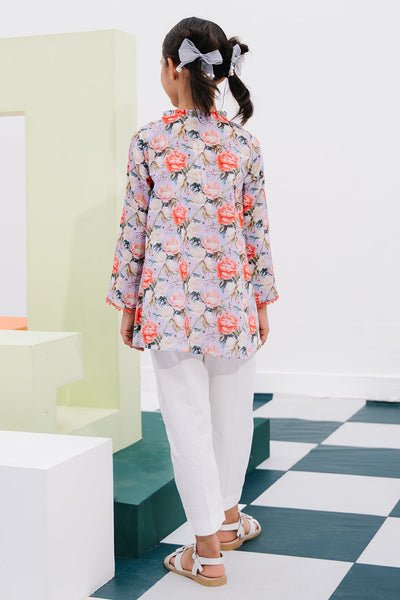 Zellbury Girls | 1 Piece Lawn | Kurta - 1390 -  Zellbury Girls Essential Pret - Original Designer Dress - House of Maryam