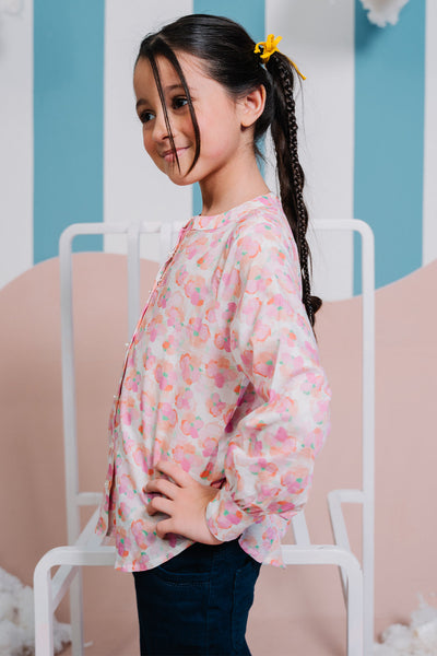 Zellbury Girls | 1 Piece Lawn | Kurta - 1397 -  Zellbury Girls Essential Pret - Original Designer Dress - House of Maryam
