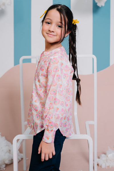 Zellbury Girls | 1 Piece Lawn | Kurta - 1397 -  Zellbury Girls Essential Pret - Original Designer Dress - House of Maryam