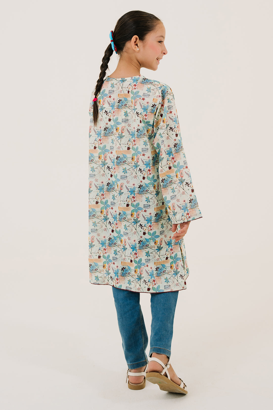 Zellbury Girls | 1 Piece Lawn | Kurta - 1436 -  Zellbury Girls Essential Pret - Original Designer Dress - House of Maryam