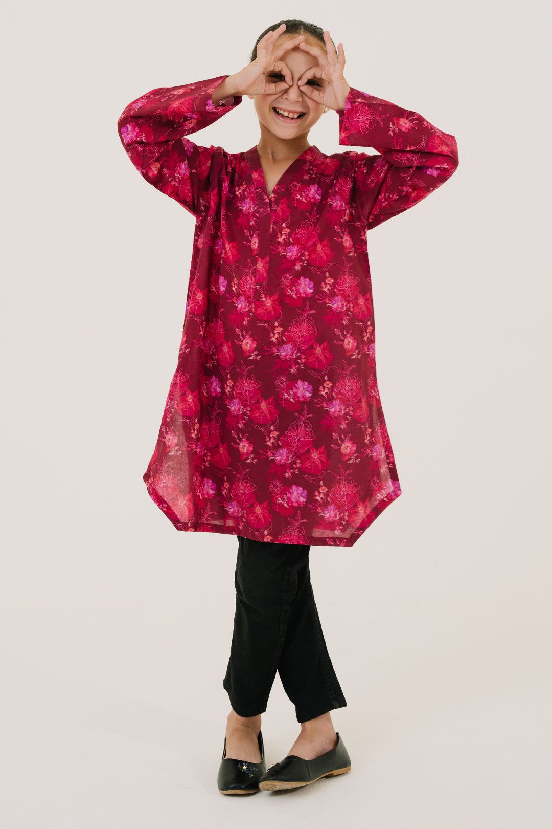 Zellbury Girls | 1 Piece Lawn | Kurta - 1440 -  Zellbury Girls Essential Pret - Original Designer Dress - House of Maryam