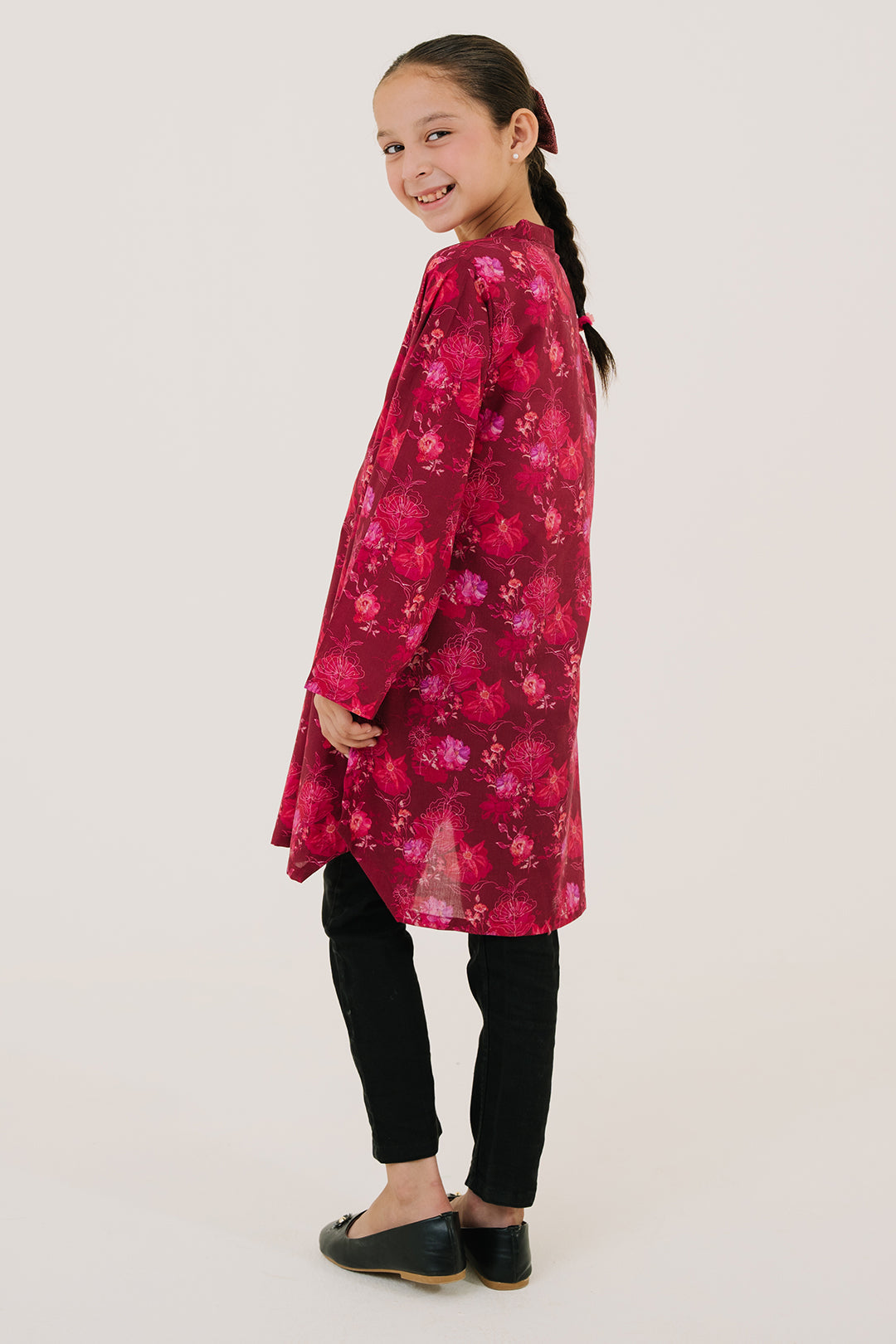 Zellbury Girls | 1 Piece Lawn | Kurta - 1440 -  Zellbury Girls Essential Pret - Original Designer Dress - House of Maryam