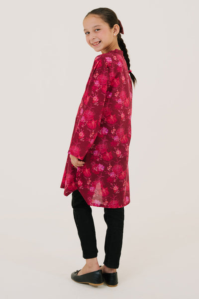 Zellbury Girls | 1 Piece Lawn | Kurta - 1440 -  Zellbury Girls Essential Pret - Original Designer Dress - House of Maryam