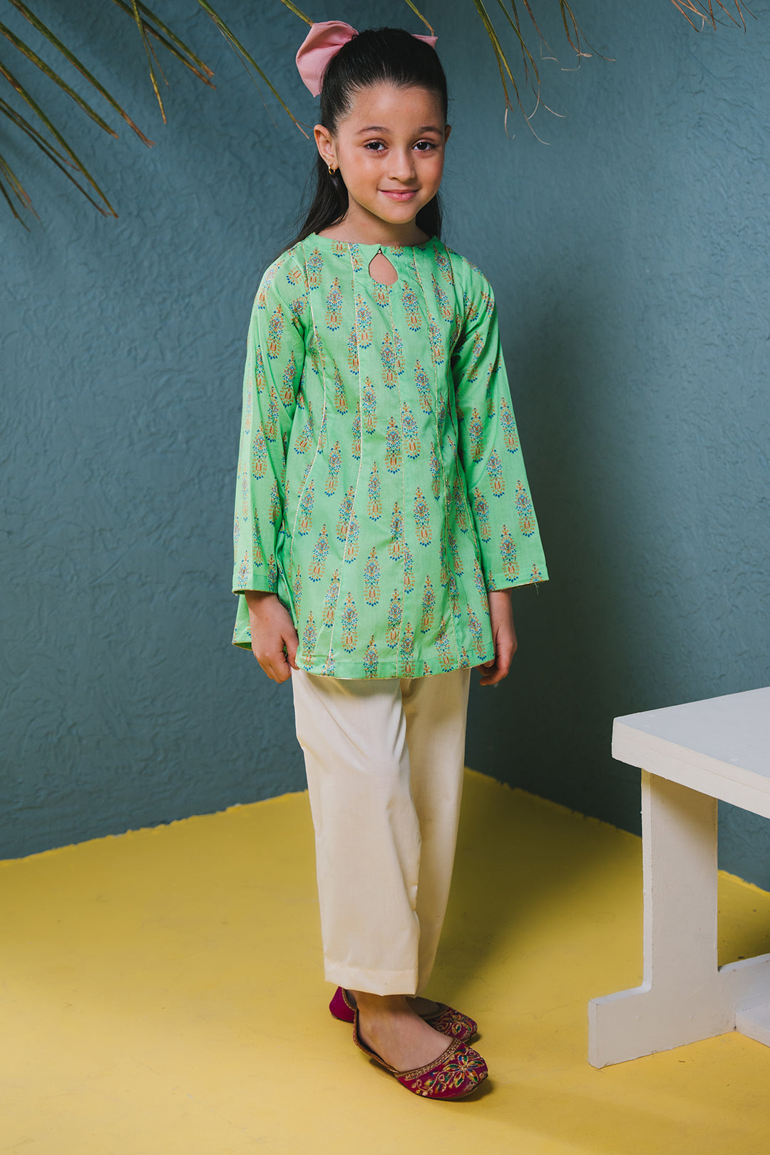 Zellbury Girls | 1 Piece Lawn | Kurta - 1443 -  Zellbury Girls Essential Pret - Original Designer Dress - House of Maryam