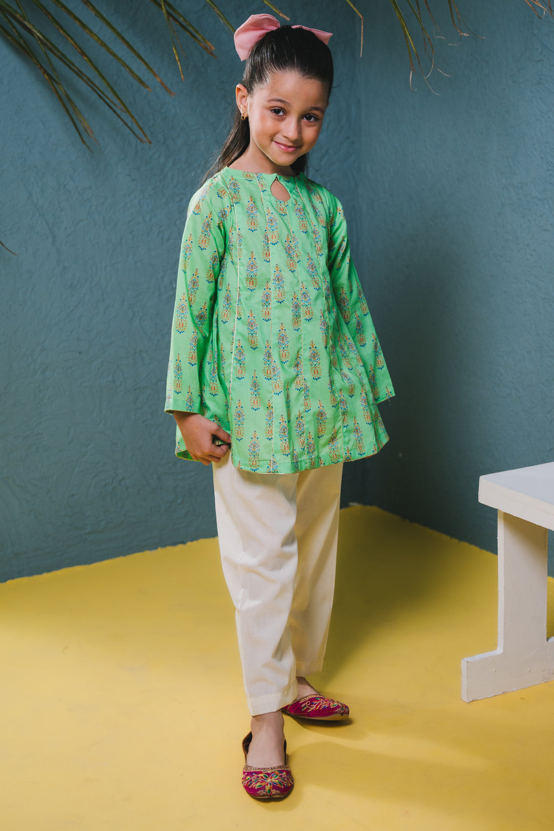 Zellbury Girls | 1 Piece Lawn | Kurta - 1443 -  Zellbury Girls Essential Pret - Original Designer Dress - House of Maryam
