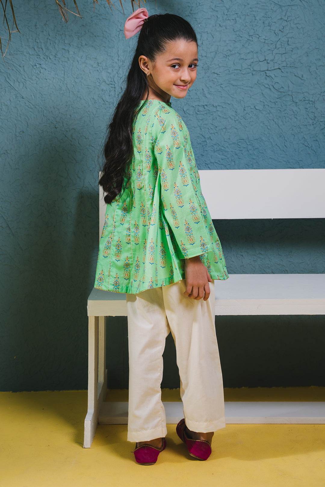 Zellbury Girls | 1 Piece Lawn | Kurta - 1443 -  Zellbury Girls Essential Pret - Original Designer Dress - House of Maryam