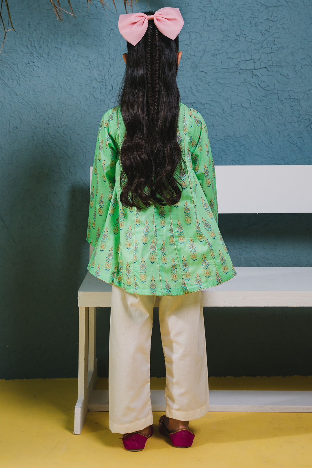 Zellbury Girls | 1 Piece Lawn | Kurta - 1443 -  Zellbury Girls Essential Pret - Original Designer Dress - House of Maryam