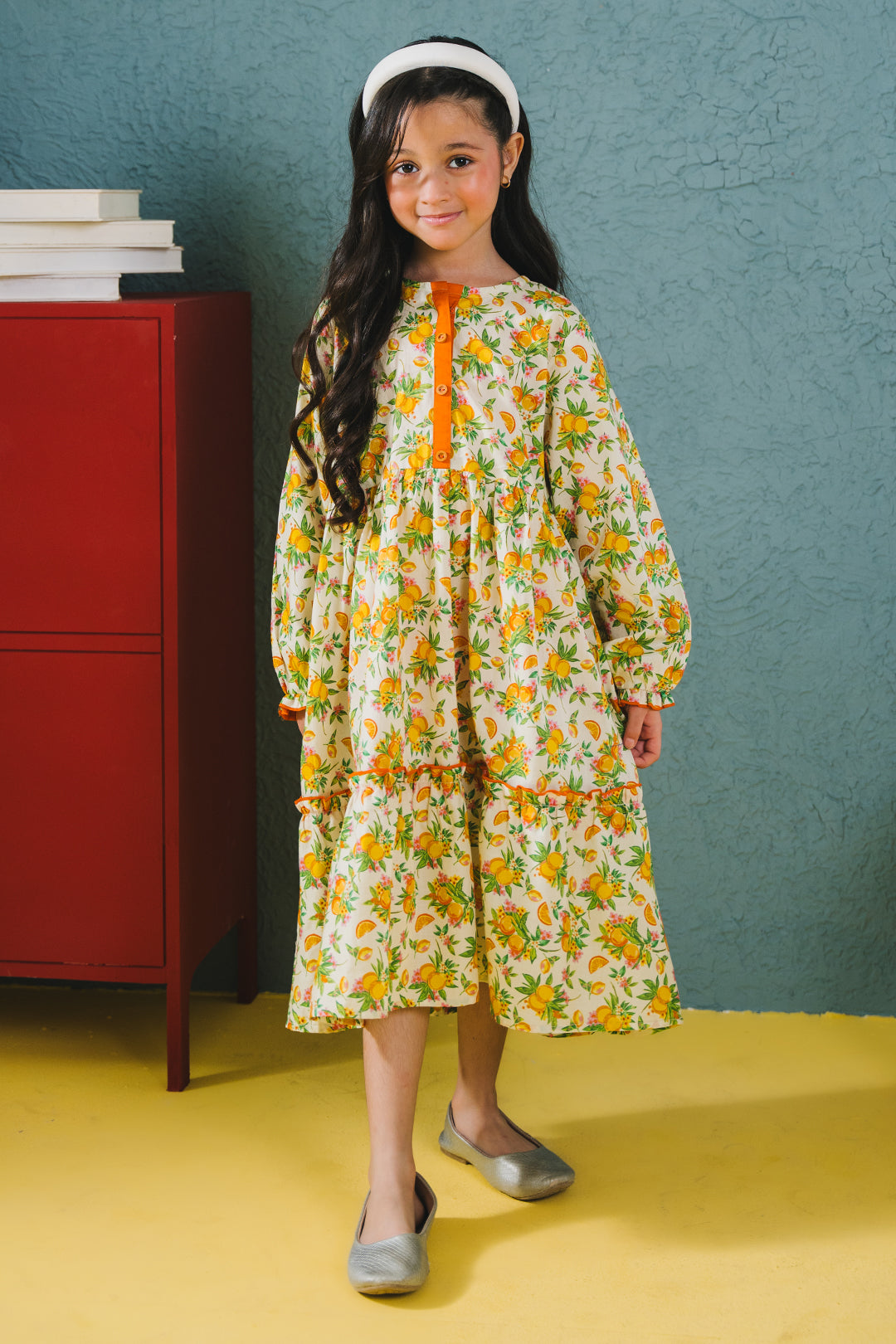 Zellbury Girls | 1 Piece Lawn | Kurta - 1447 -  Zellbury Girls Essential Pret - Original Designer Dress - House of Maryam