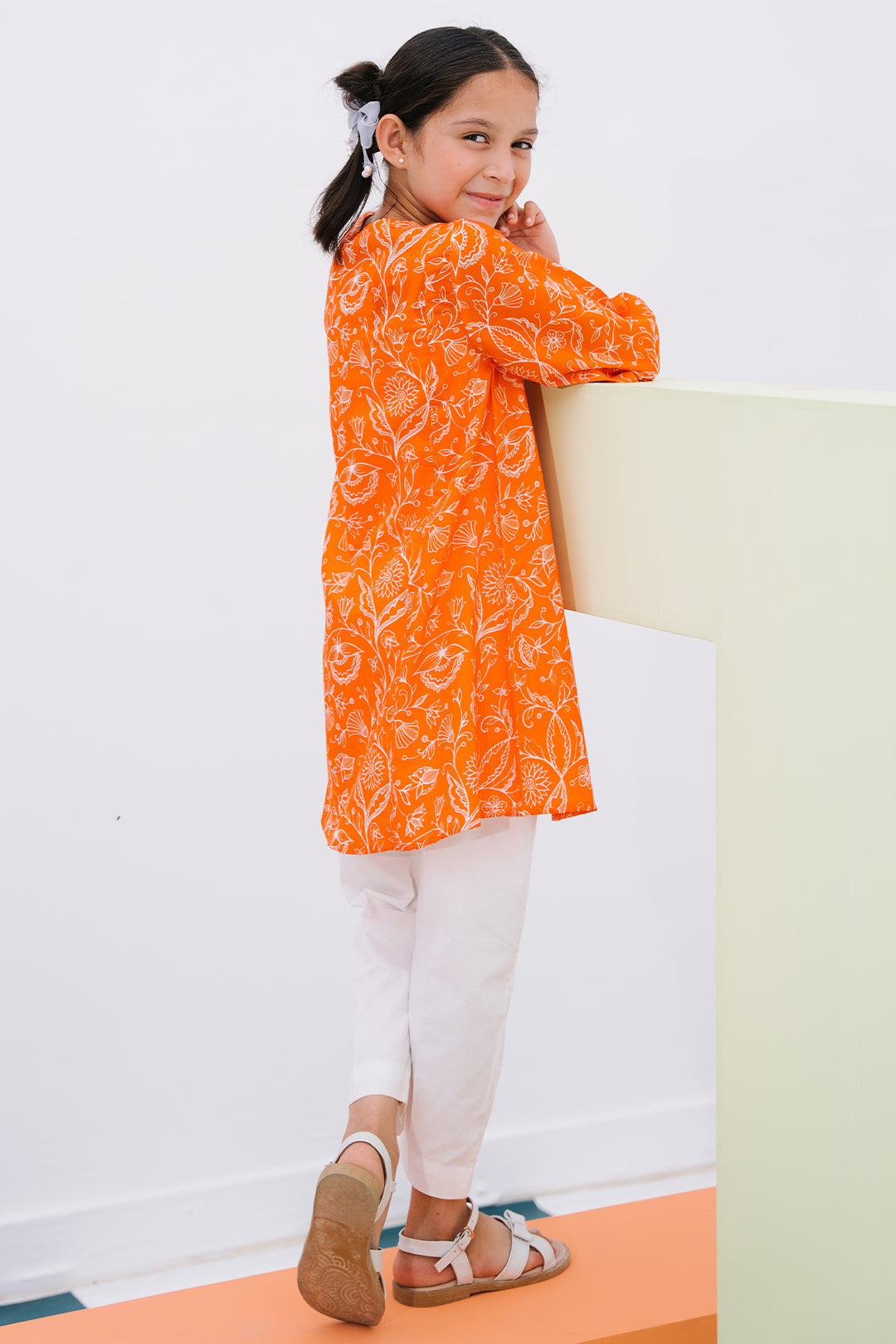 Zellbury Girls | 1 Piece Lawn | Kurta - 1448 -  Zellbury Girls Essential Pret - Original Designer Dress - House of Maryam