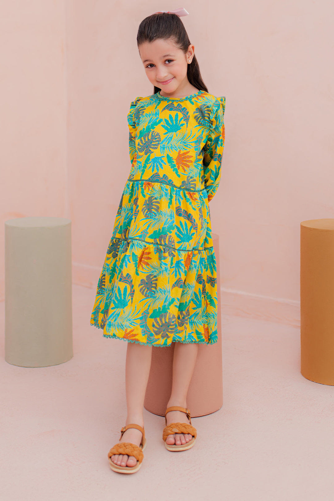 Zellbury Girls | 1 Piece Lawn | Kurta - 1450 -  Zellbury Girls Essential Pret - Original Designer Dress - House of Maryam