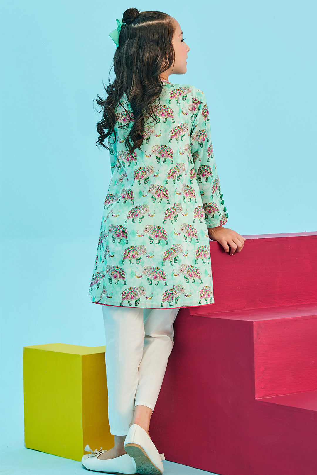 Zellbury Girls | 1 Piece Lawn | Kurta - 1451 -  Zellbury Girls Essential Pret - Original Designer Dress - House of Maryam
