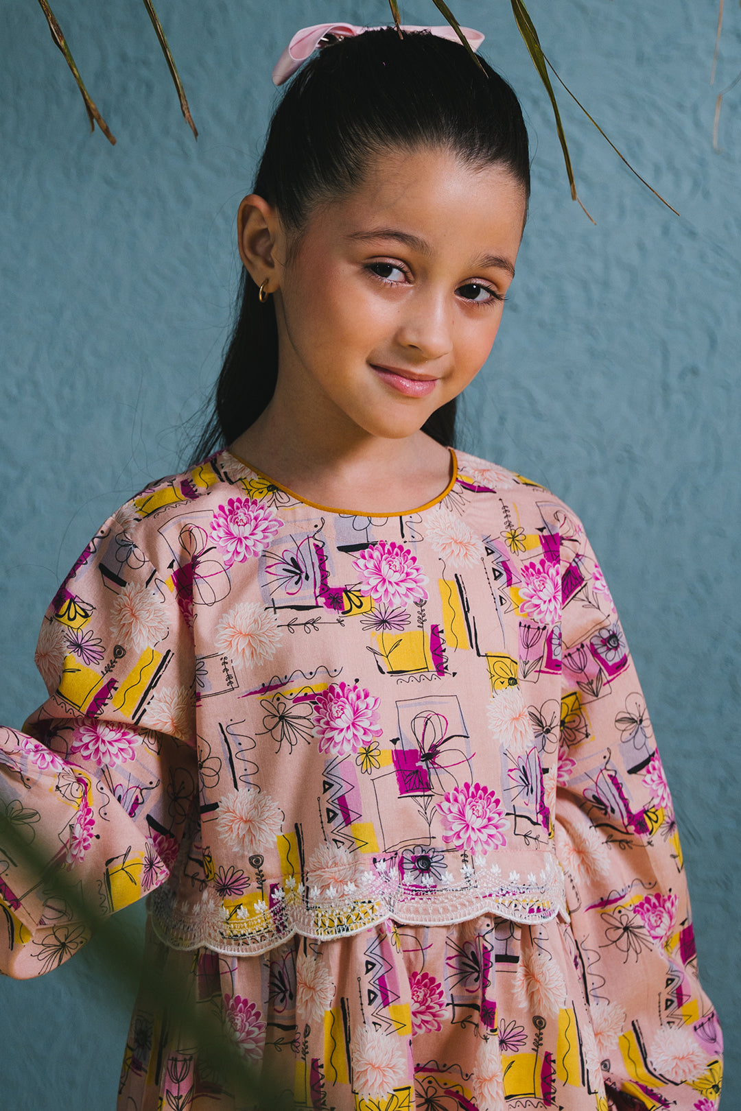 Zellbury Girls | 1 Piece Lawn | Embroidered Kurta - 1452 -  Zellbury Girls Essential Pret - Original Designer Dress - House of Maryam