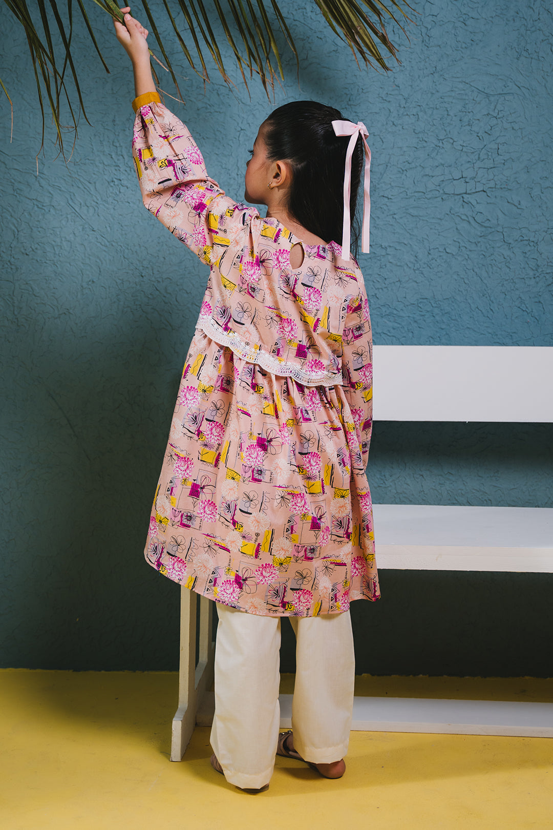 Zellbury Girls | 1 Piece Lawn | Embroidered Kurta - 1452 -  Zellbury Girls Essential Pret - Original Designer Dress - House of Maryam