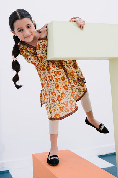 Zellbury Girls | 1 Piece Lawn | Kurta - 1602 -  Zellbury Girls Essential Pret - Original Designer Dress - House of Maryam