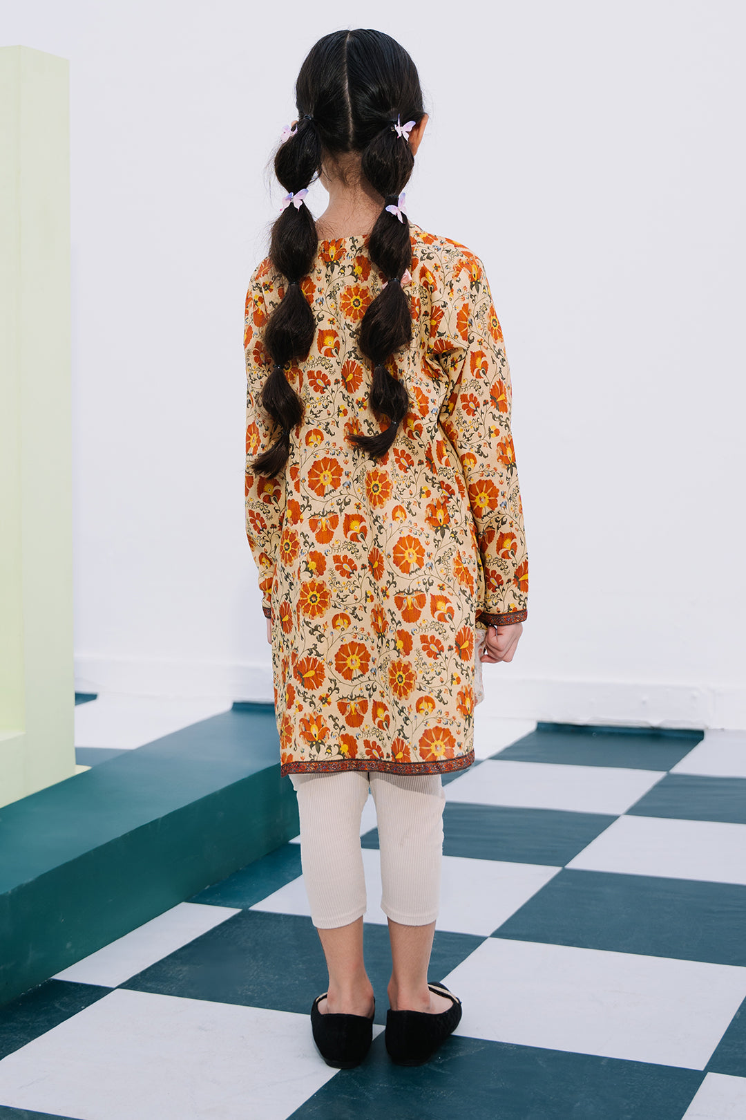 Zellbury Girls | 1 Piece Lawn | Kurta - 1602 -  Zellbury Girls Essential Pret - Original Designer Dress - House of Maryam