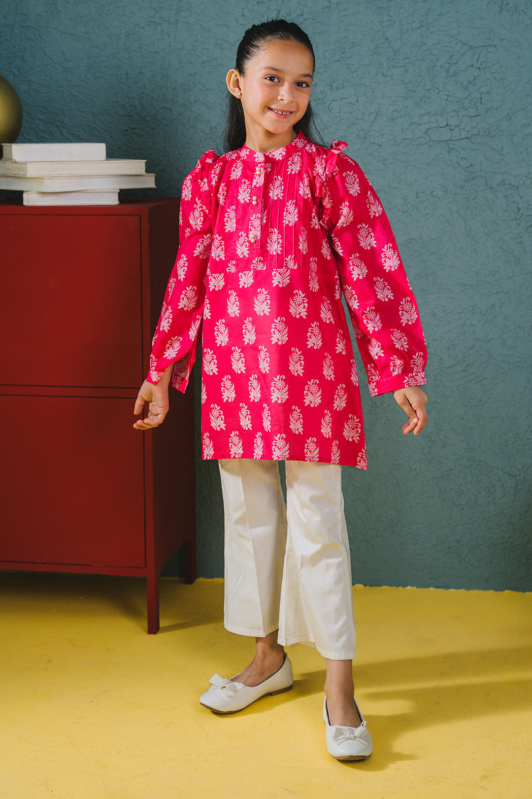 Zellbury Girls | 1 Piece Lawn | Kurta - 1621 -  Zellbury Girls Essential Pret - Original Designer Dress - House of Maryam