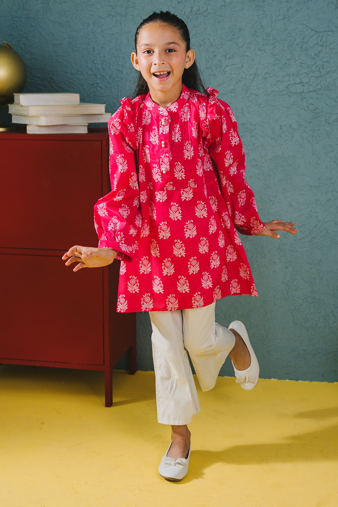Zellbury Girls | 1 Piece Lawn | Kurta - 1621 -  Zellbury Girls Essential Pret - Original Designer Dress - House of Maryam